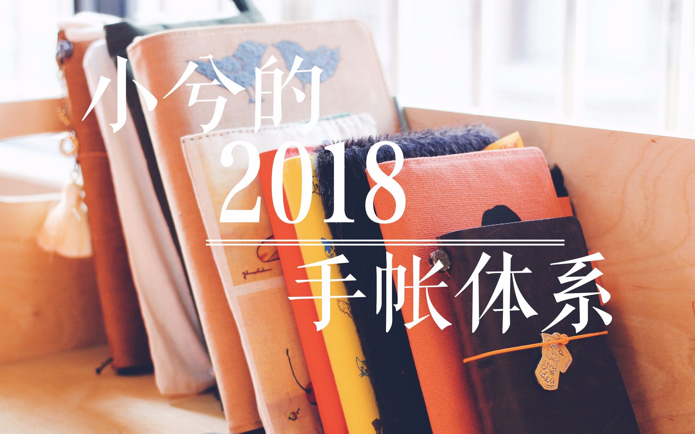 【小兮】我的2018年手帐体系哔哩哔哩bilibili