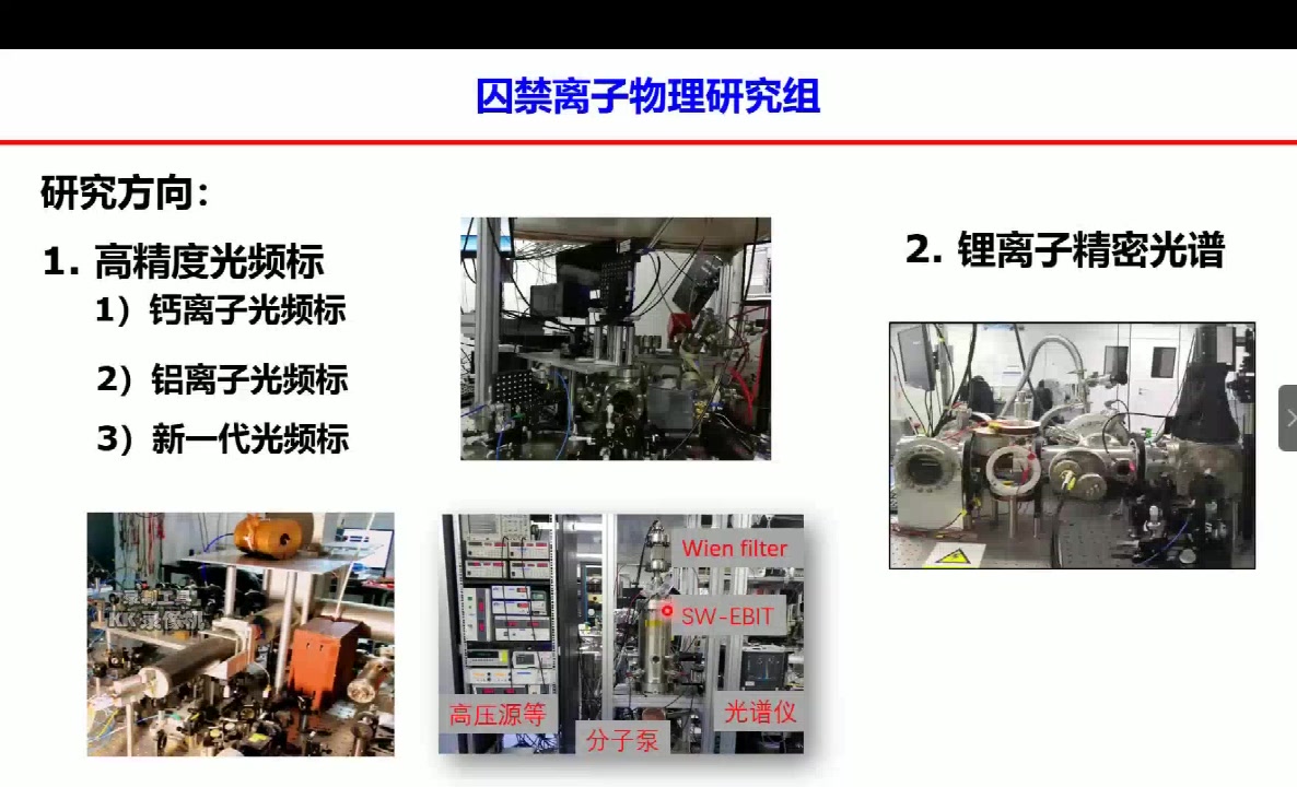 中国科学院精密测量科学与技术创新研究院“囚禁离子物理研究组”介绍管桦研究员哔哩哔哩bilibili