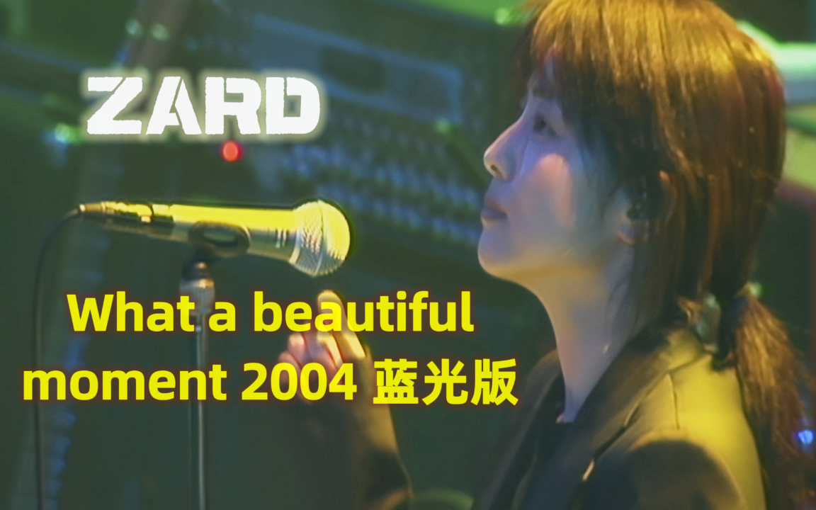 蓝光原盘萃取全场ZARD 坂井泉水What a beautiful moment 2004_哔哩哔哩