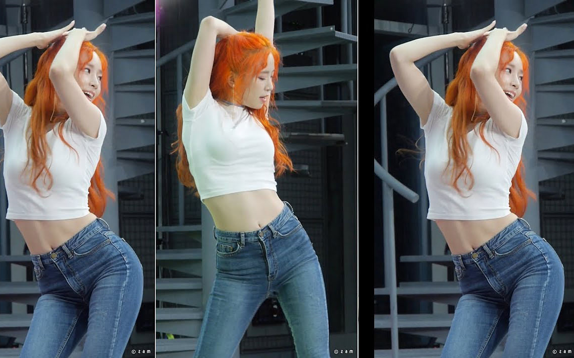 【1080p 60帧】金素利sori 白t恤牛仔裤 - touch