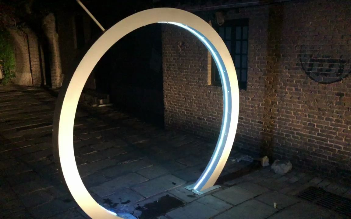 网红水雾门 科技门 园林景观雾森装置 水雾门厂家