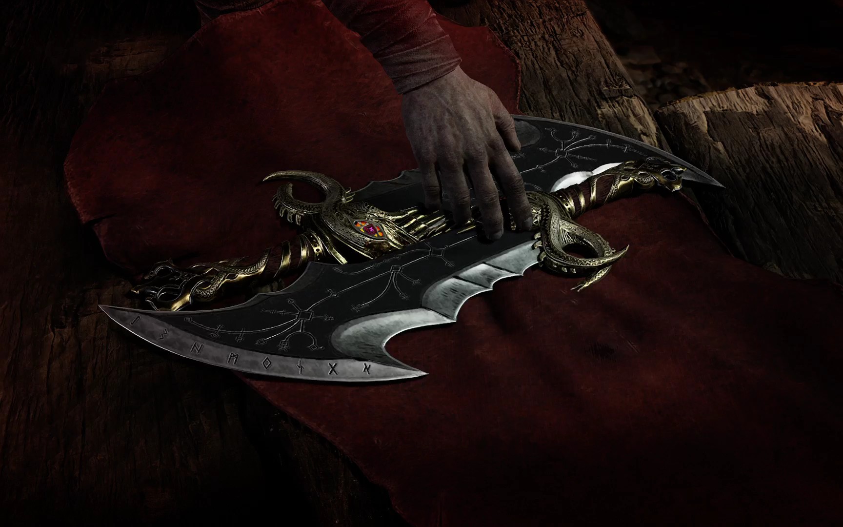 【重拾战神之魂】奎爷取混沌之刃纯动画