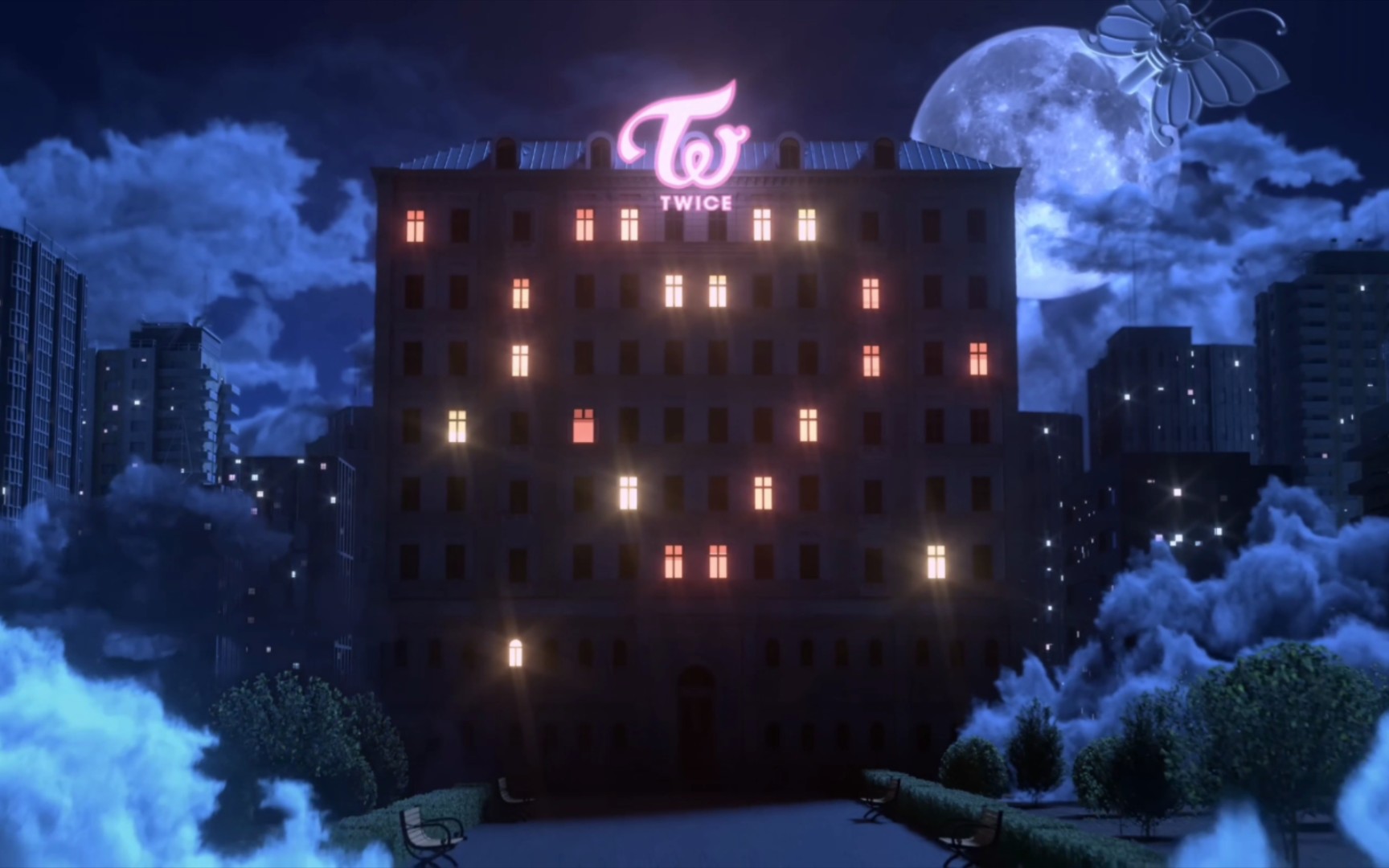 twice-moonlight sunrise