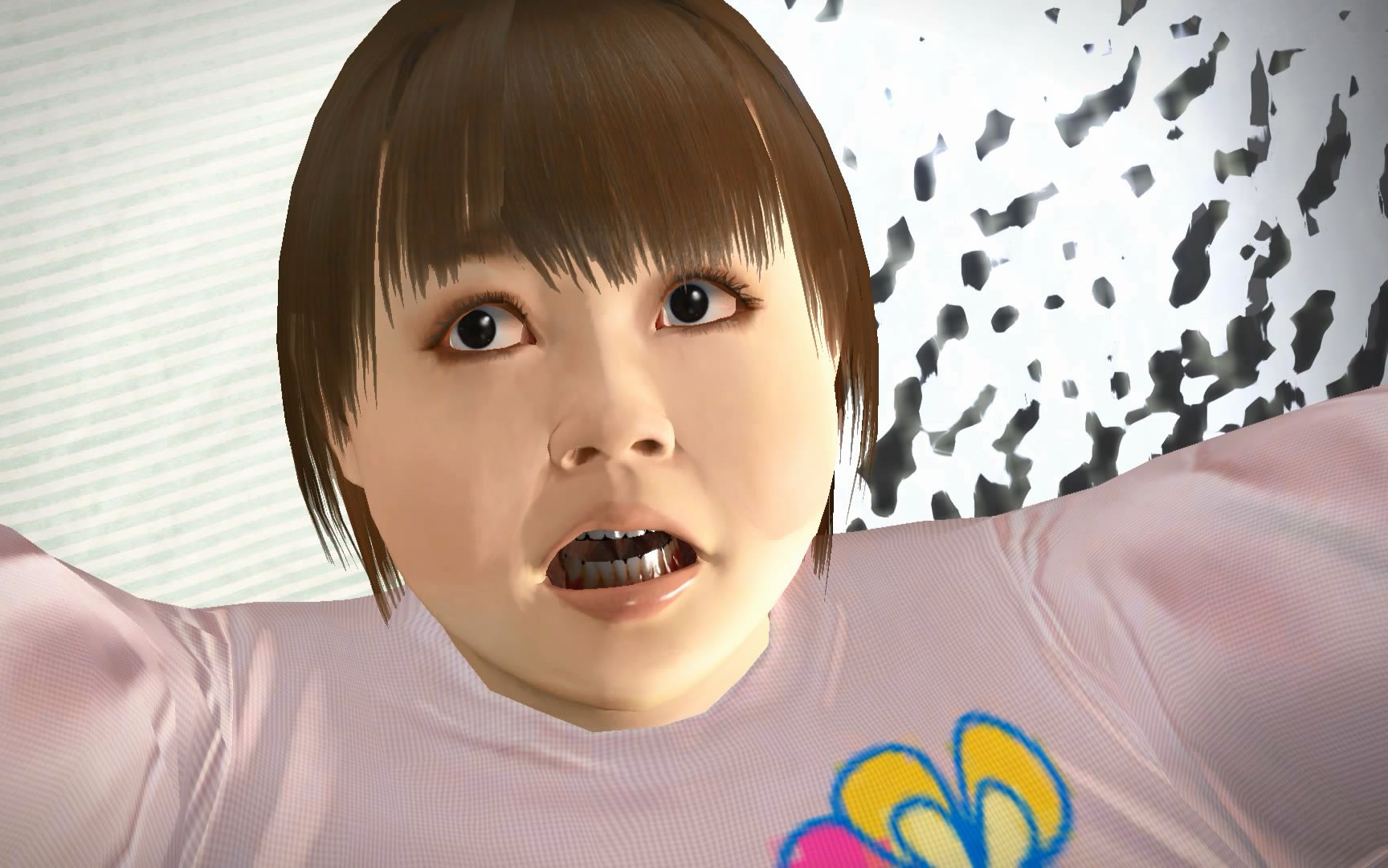 这胖姐有点逗《如龙5 hd》泽村遥天启技-七色的彩虹星!