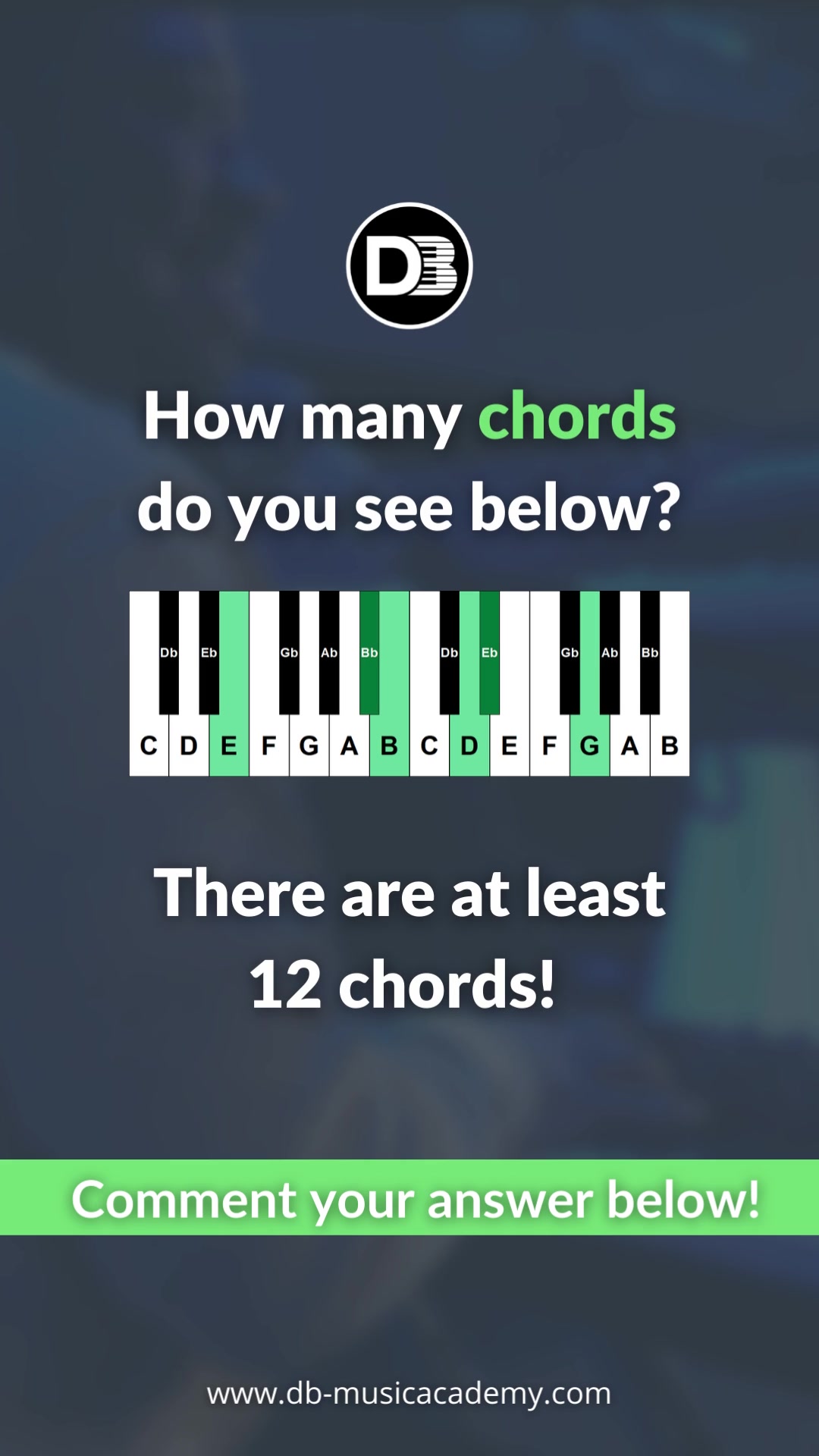 How many chords do you see in this video? I've counted at least 12! 𐟒갟𞥓”哩哔哩bilibili