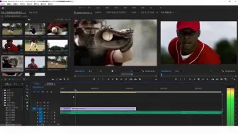 premiere入门---视频编辑播放速度技巧04_速度变换剪辑案例   中--premiere基础