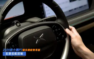 Descargar video: 小鹏P7后驱超长续航智享版 视频说明书-定速巡航控制