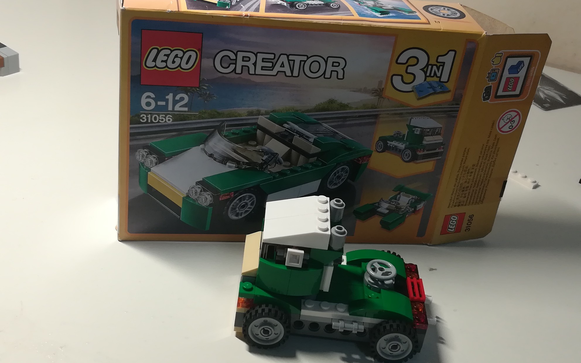 乐高原谅大哥乐高31056卡车形态测评小范搞事情