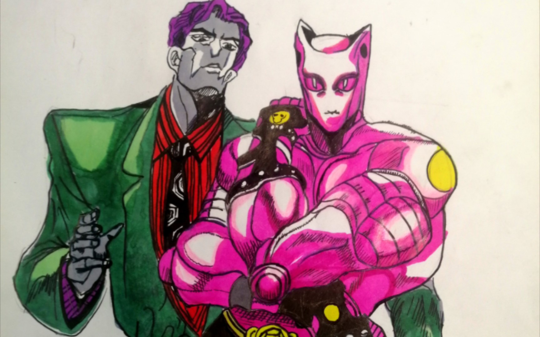 吉良吉影和他的粉色大猫猫