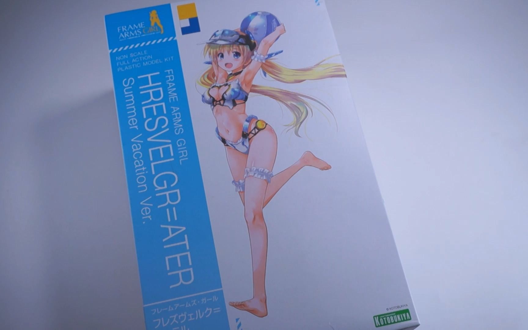 寿屋机娘fag白皙魔鸟白大鹫泳装ver简单开箱