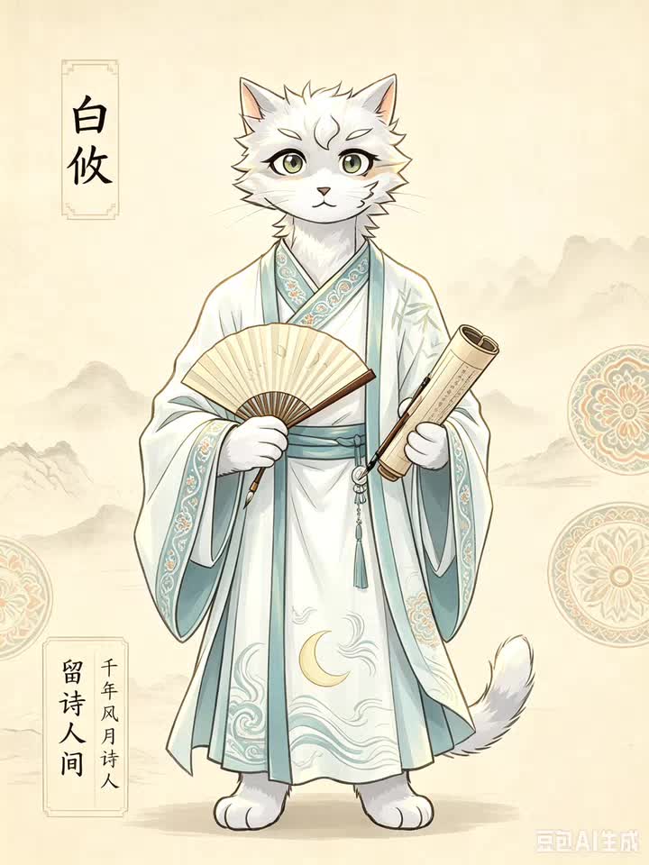非参赛作品，苏轼和小说角色，AI图片