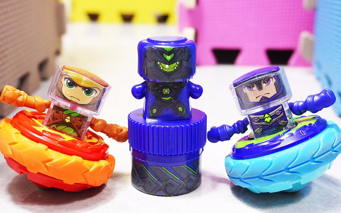 过独桥闯迷宫战boss 暑假在家趣玩木奇灵控战陀螺 鳕鱼乐园_哔哩哔哩