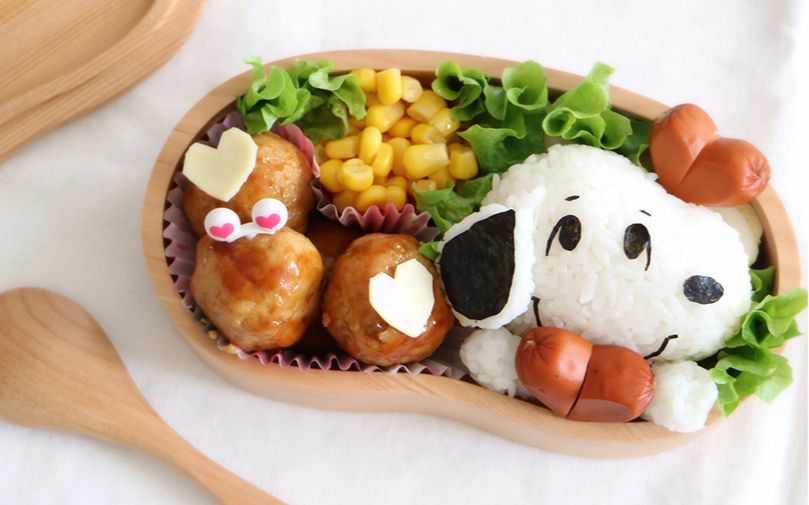 史努比爱心便当