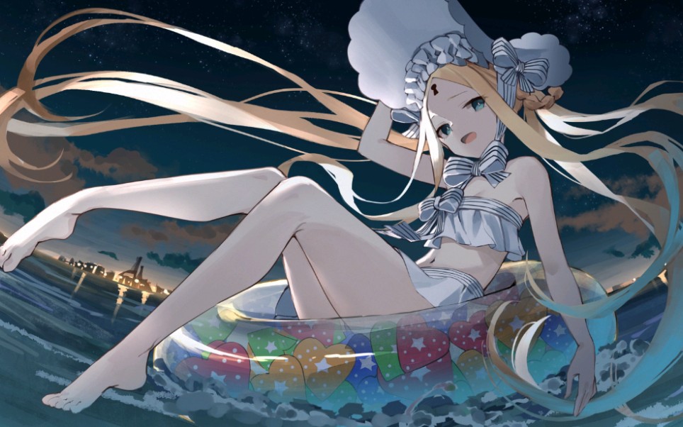 fgo 语音 阿比盖尔·威廉姆斯 夏 泳装(cv.