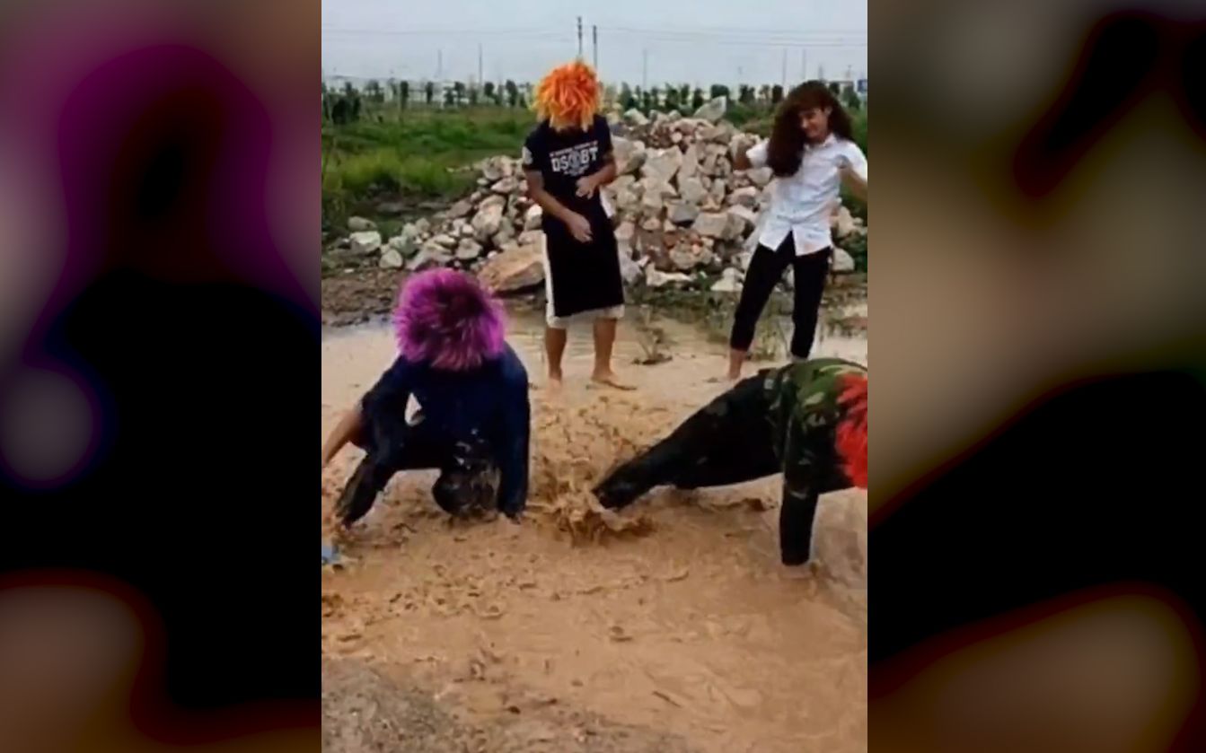 土味角虫271葬爱家族舞蹈升级水泥舞有水有泥才够劲