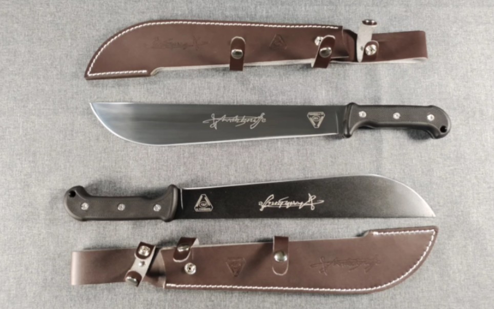 复刻原厂手签版安大略十四剁排障刀