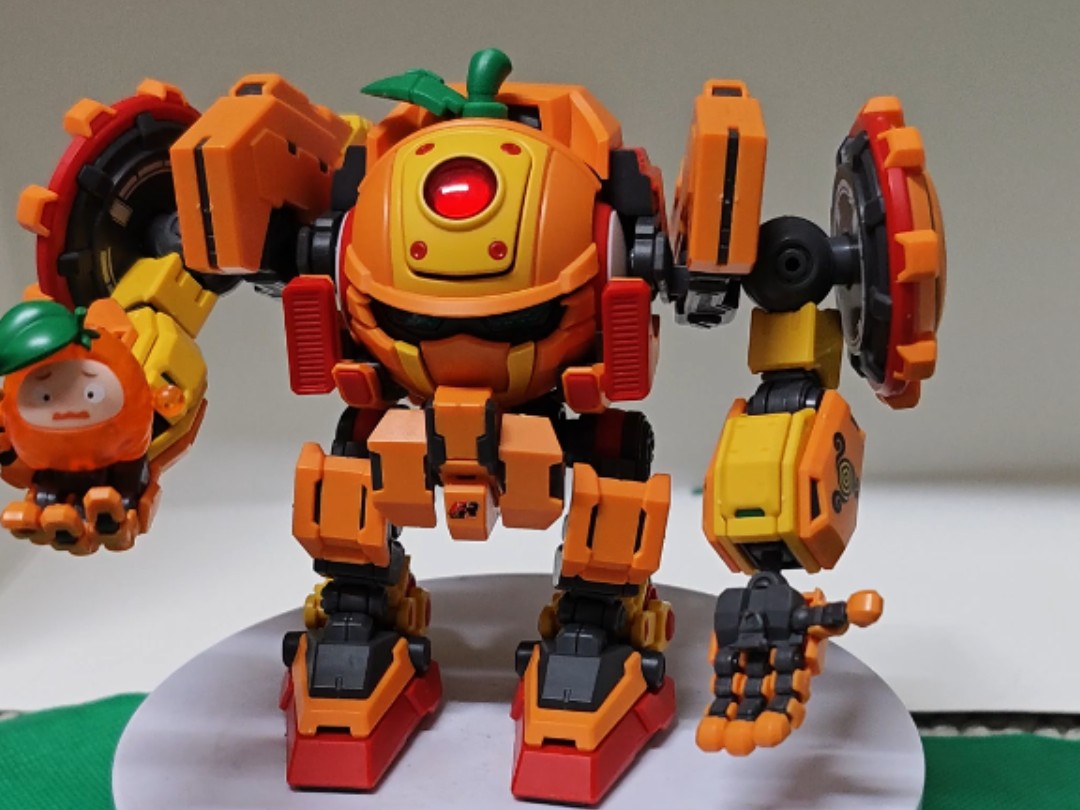 你们的香橙战宝模型玩具拼好了吗