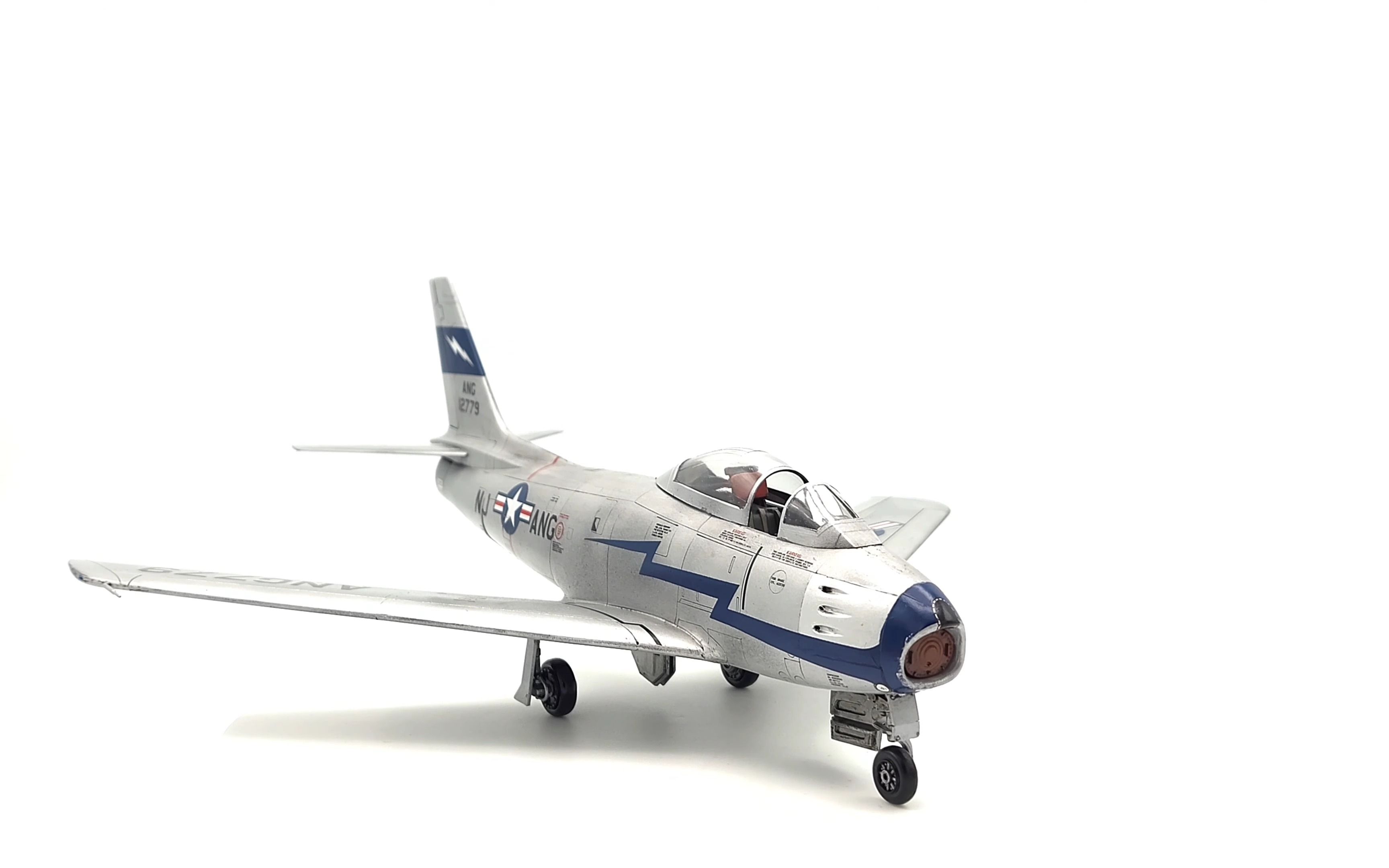 意大利italeri 1/48 f-86 sabre 