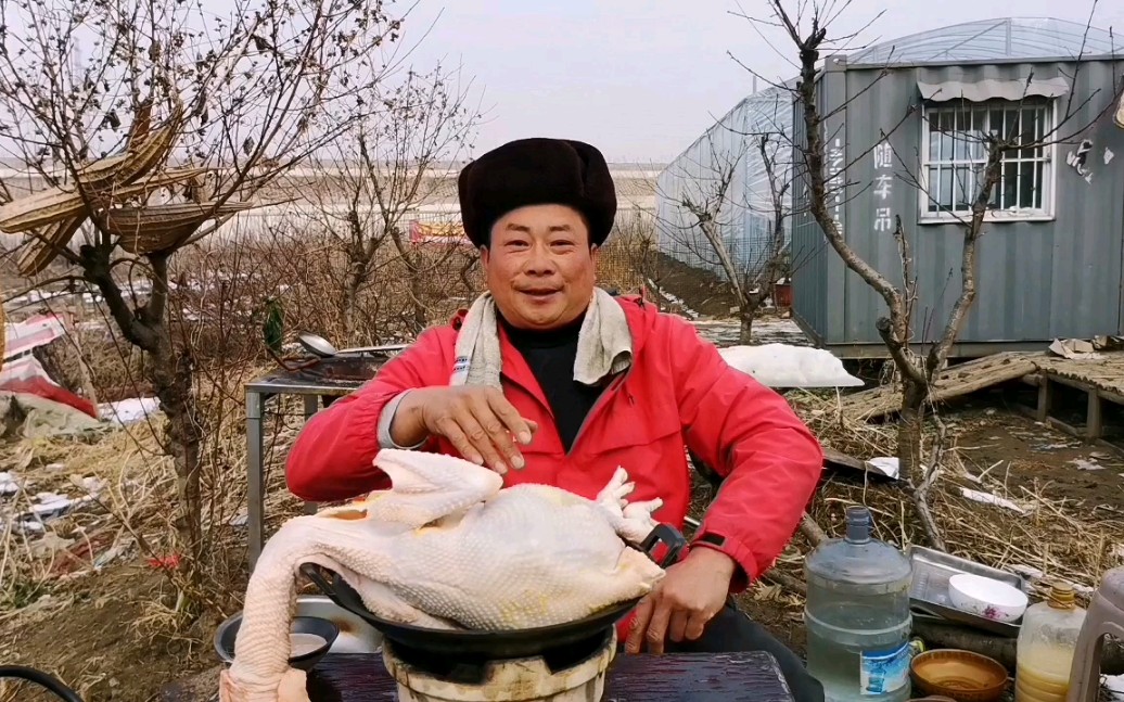 日照透酥哥95元买大公鸡白水煮二斤锅煮五斤鸡失败了冬日生活