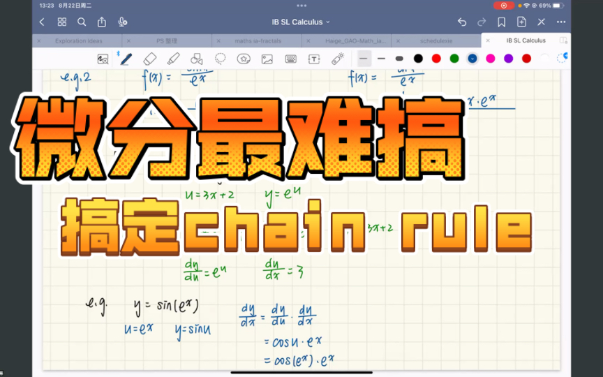 Alevel 爱德思 CIE differentiation chain rule 搞定它哔哩哔哩bilibili