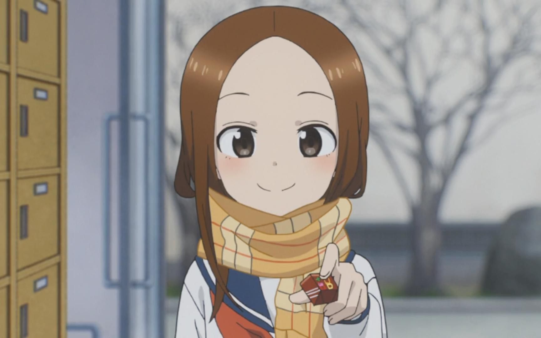 高木同学最可爱-西片这家伙也期待着太太的巧克力嘛