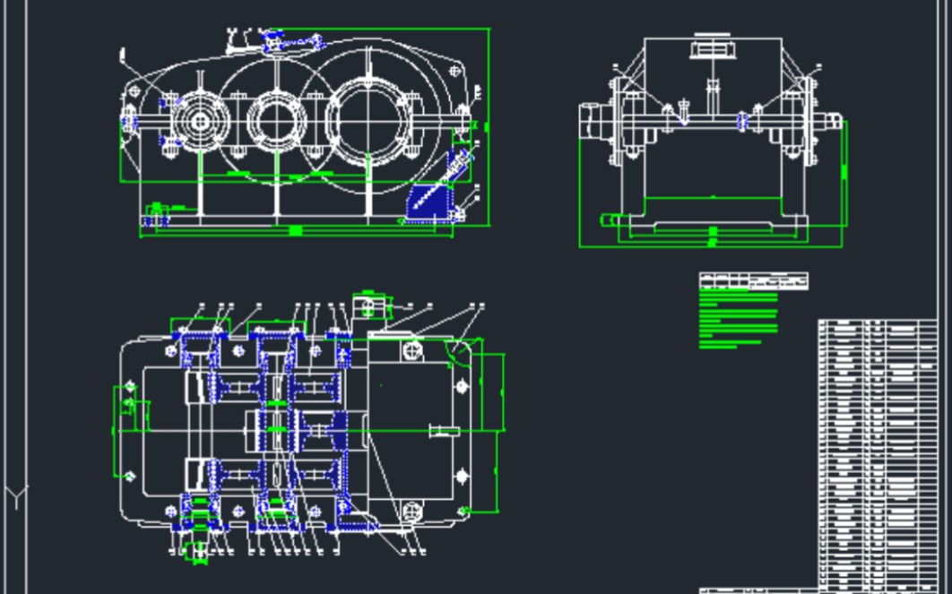 专业代做机械设计三维建模课程设计毕业设计代做一二级减速器课程设计