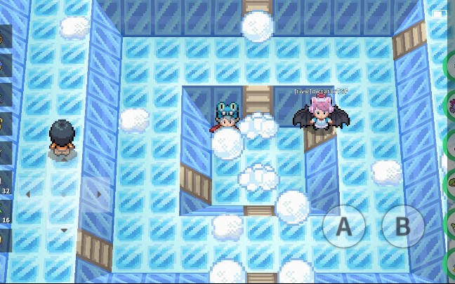 pokemmo神奥冰系道馆馆主清npc路线展示