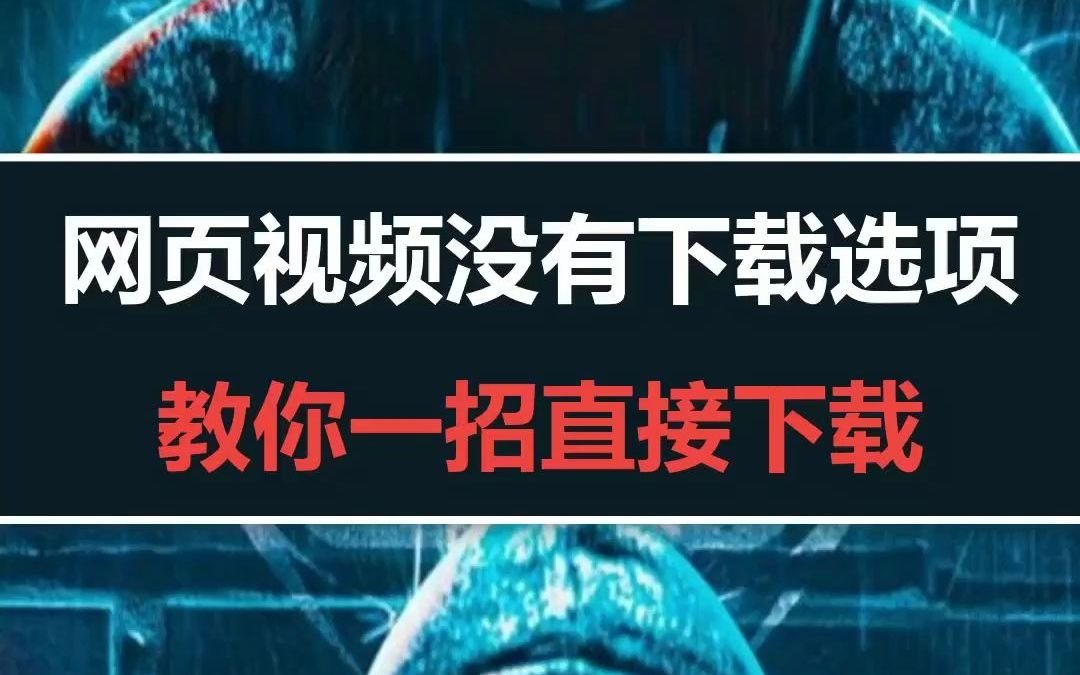 网页视频没有下载选项?教你一招秒下载!哔哩哔哩bilibili