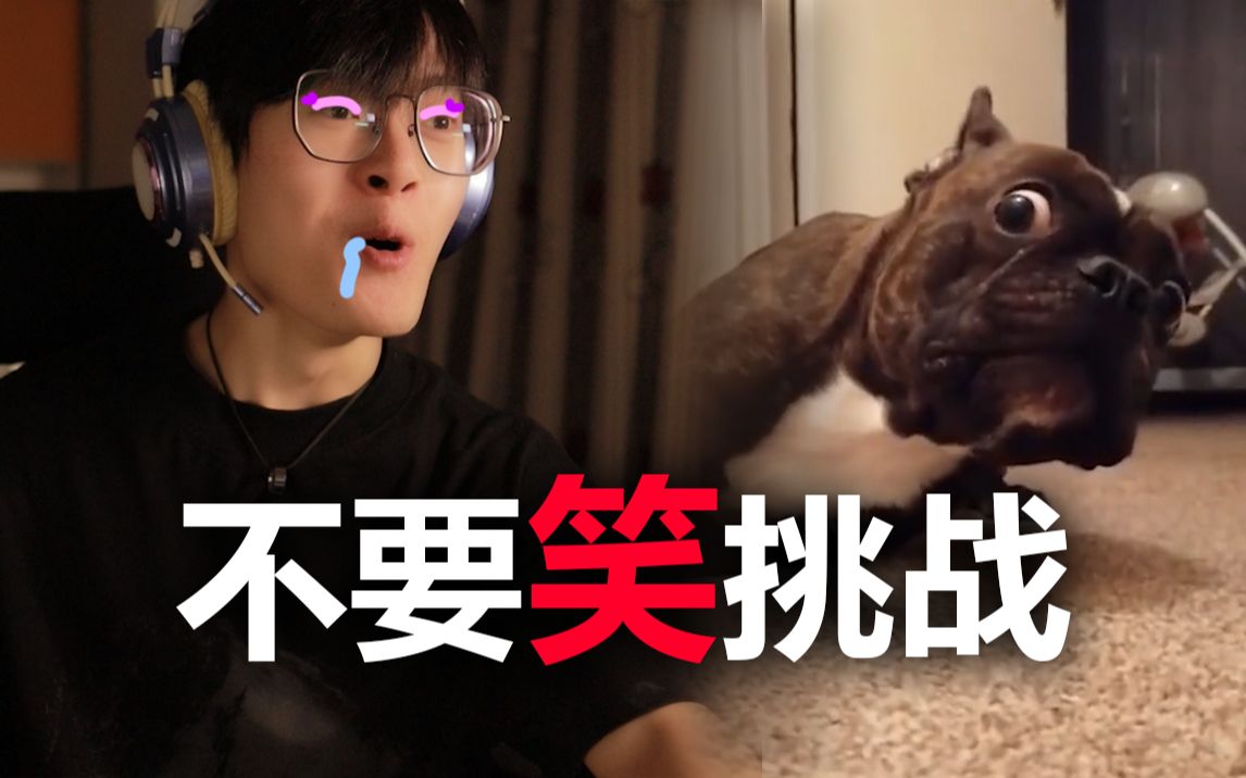 【不要笑挑战】笑的哥们儿眼泪流出来两滴...