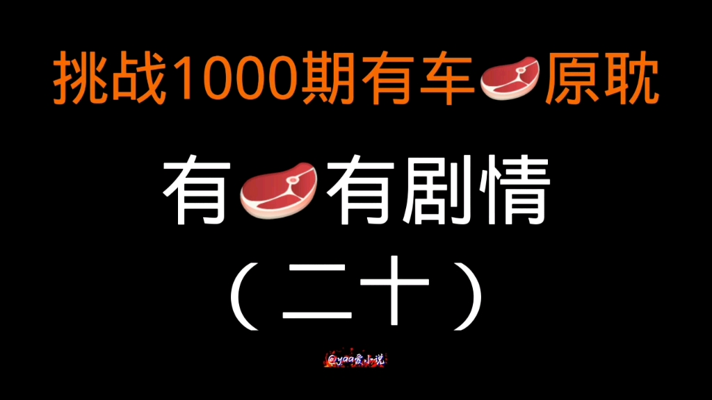 【原耽推文】有车有剧情合集二十(荤素均衡,控制欲,黑帮老大,年下,0)哔哩哔哩bilibili