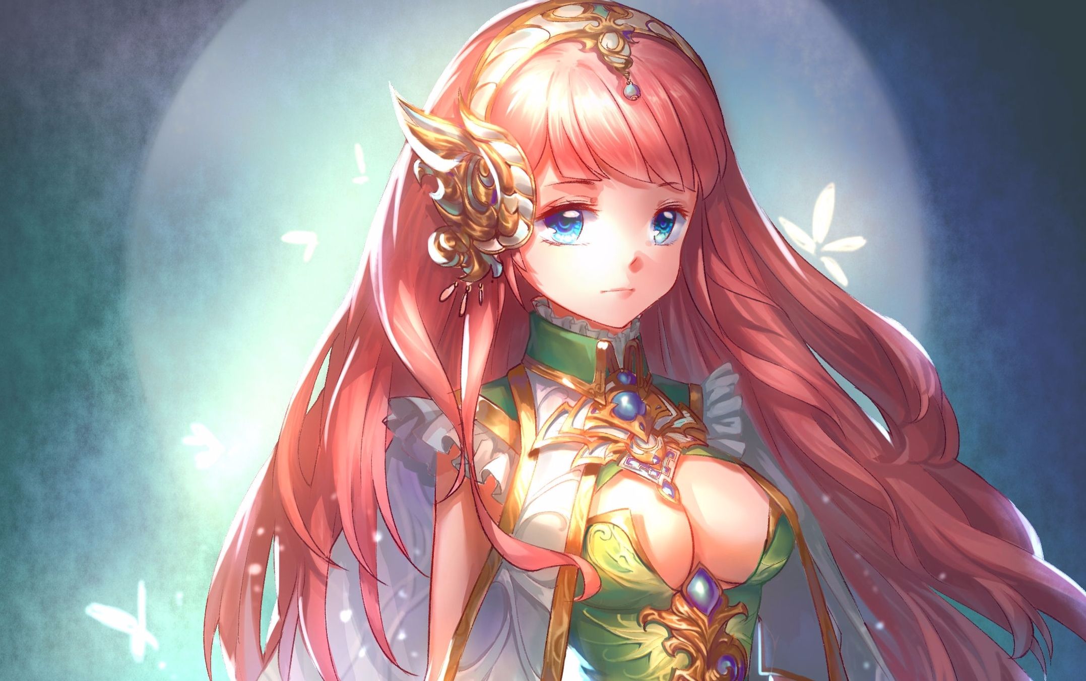 【绘画过程】粉发精灵人设_哔哩哔哩_bilibili