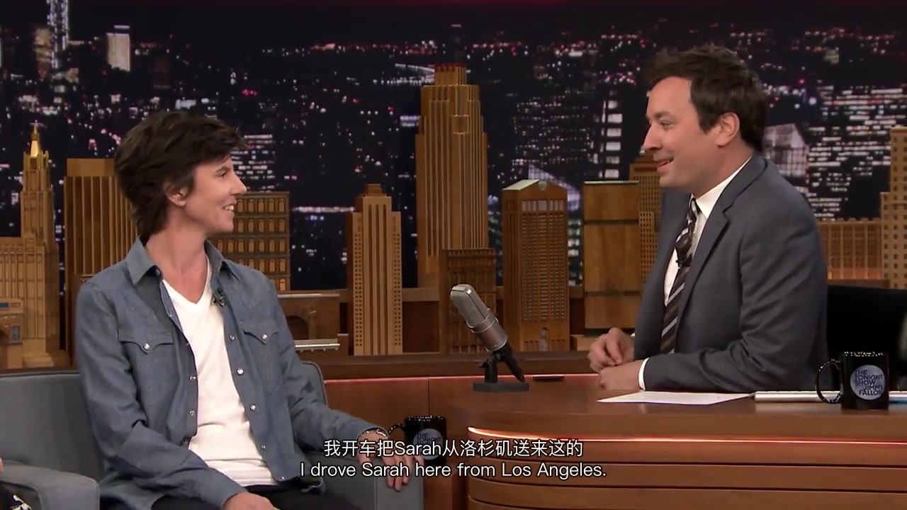 tignotarotig做客肥伦今夜秀听译双语