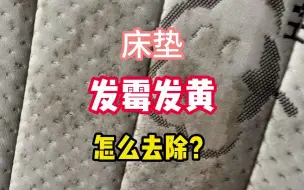 Download Video: 床垫发霉、发黄怎么去除？