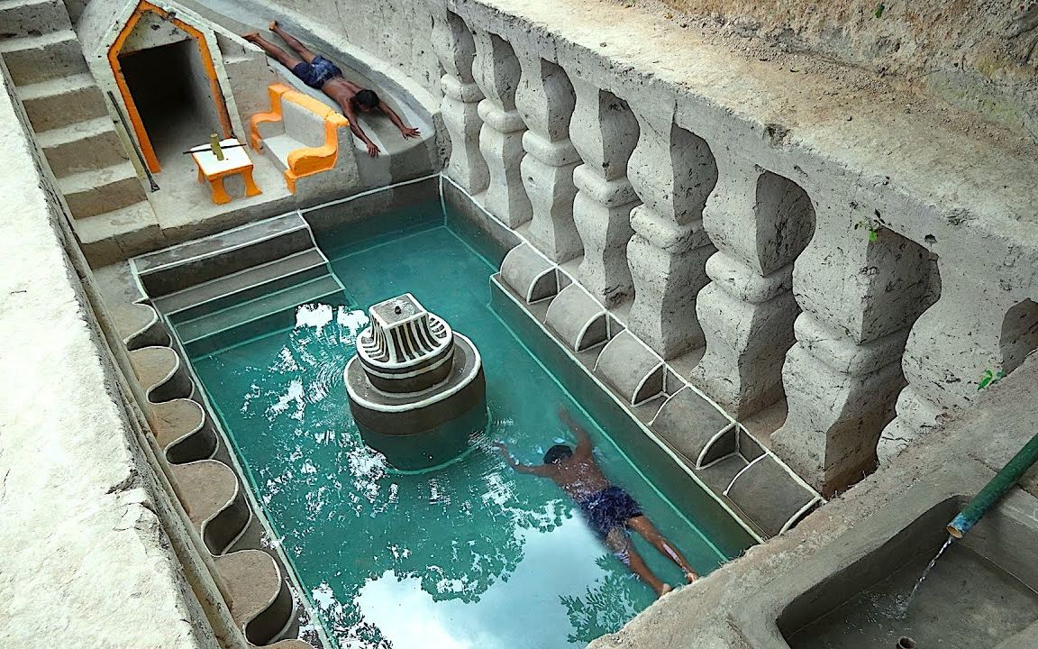 原始技术:建造伟大的地下住宅和地下大水池