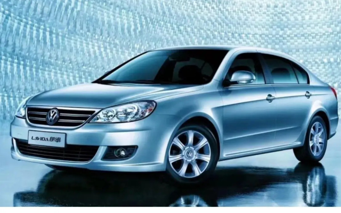 纯数字车牌第一代大众朗逸