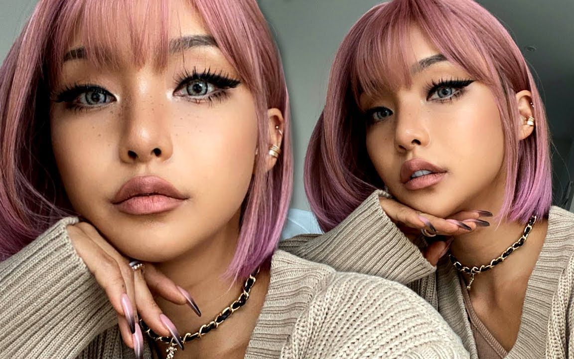 【jella】黑皮辣妹妆容_哔哩哔哩_bilibili