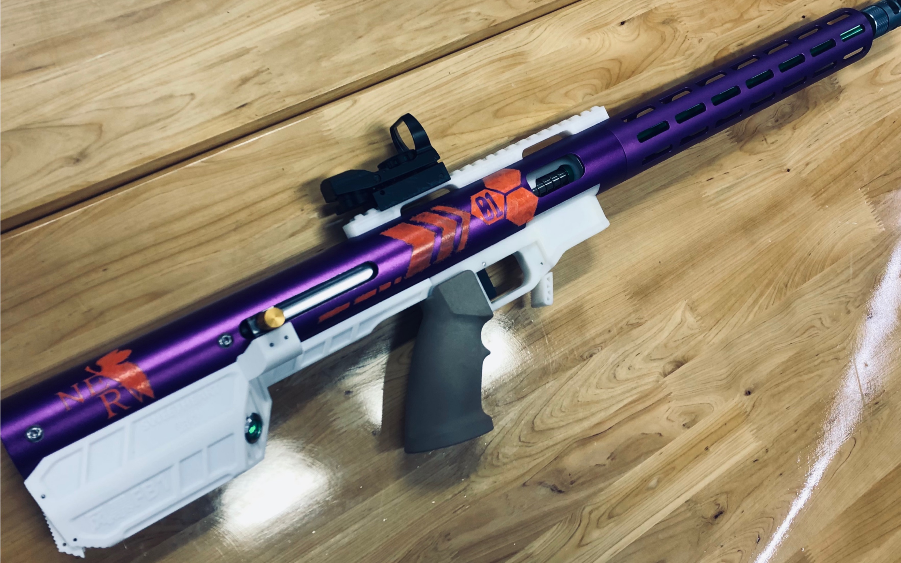 甜心 风暴nerf发射器前沿_哔哩哔哩_bilibili