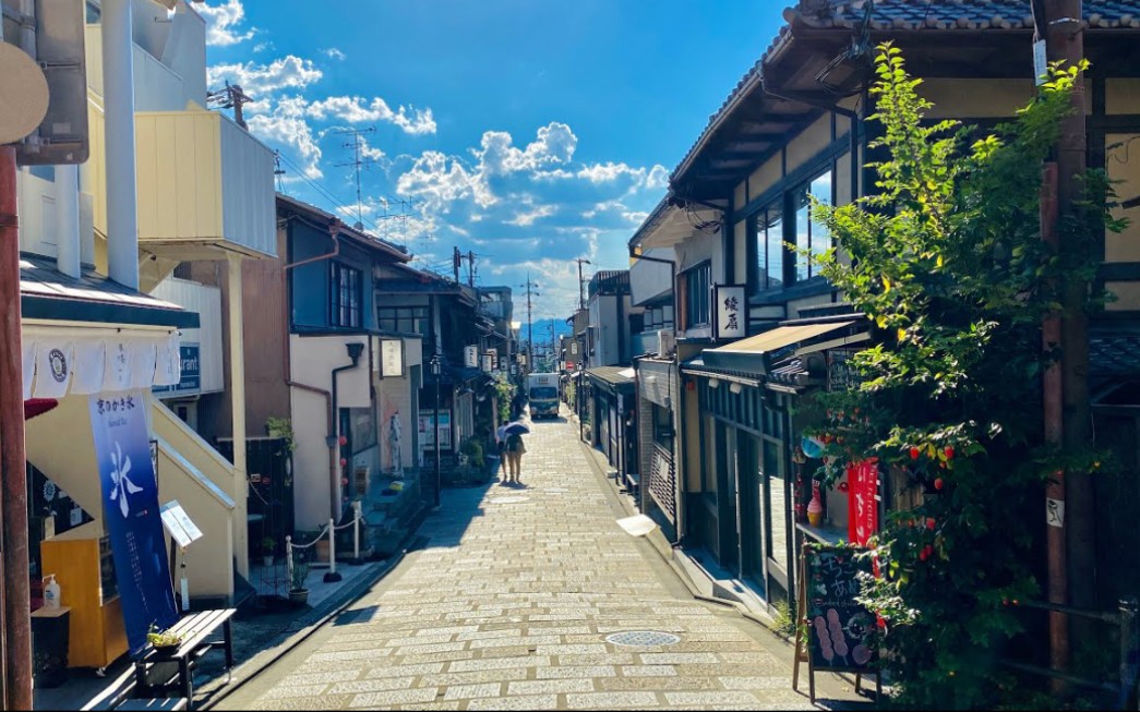 [图][ 4K ]住宅日本街区的晨间散步_京都2021年夏天_^_^