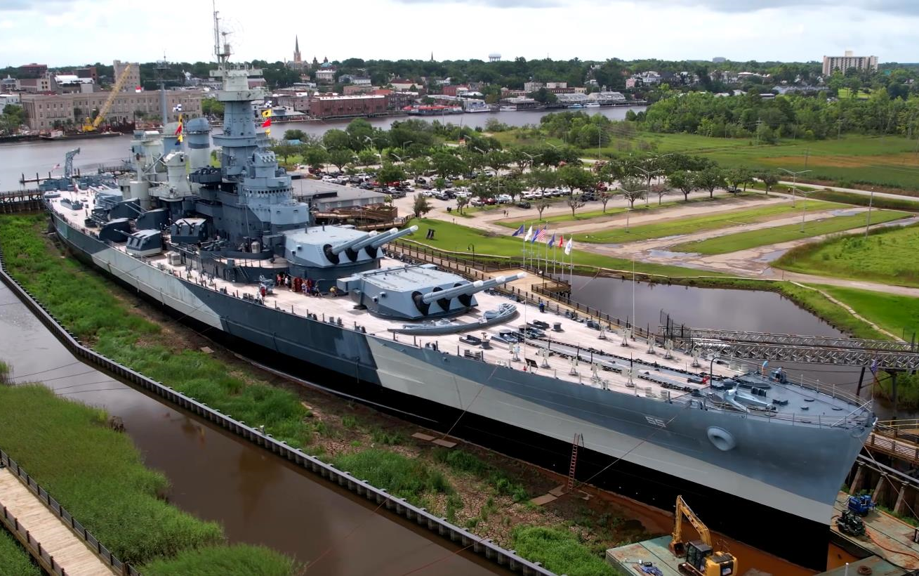 历史迷彩涂装 - 北卡罗来纳级战列舰"北卡罗来纳"号(bb-55)(2021/7)