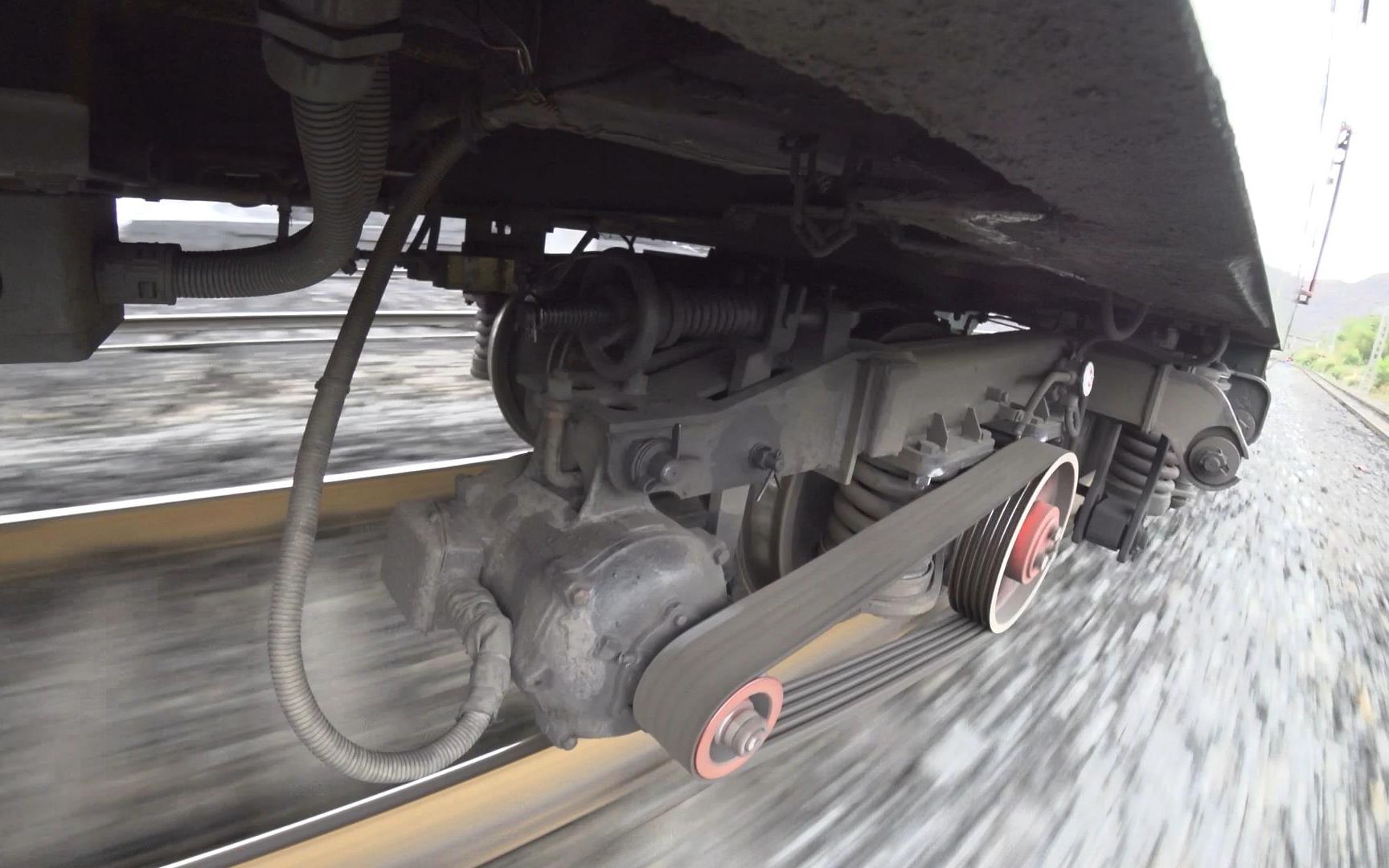 火车转向架注意5634攀枝花普雄成昆线的老前辈枣子林米易区间