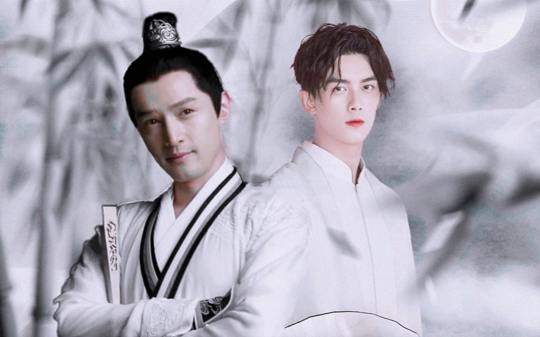 【胡歌 x 吴磊】青花瓷 || 天青色等烟雨,而我在等你.