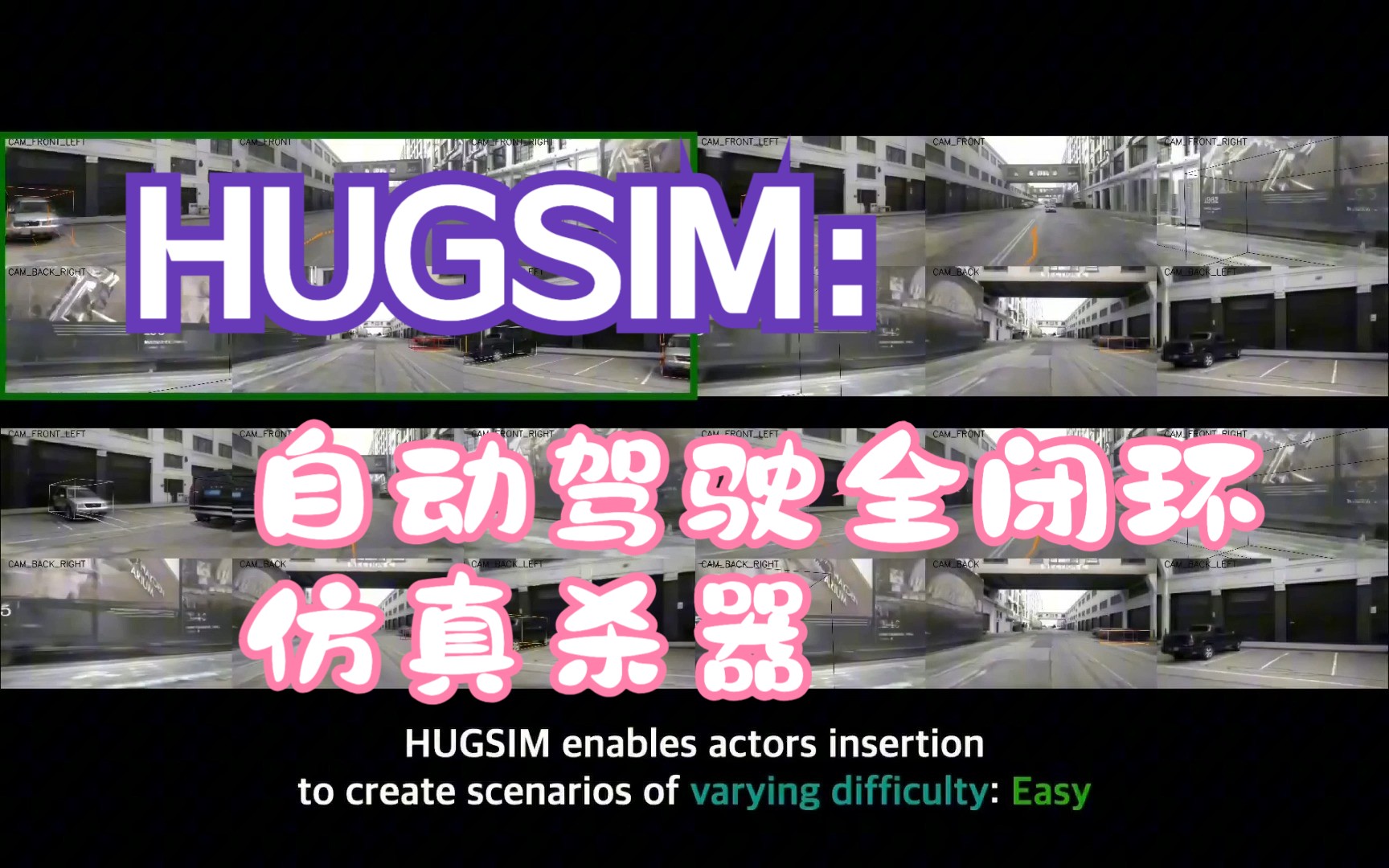 浙大&华为最新!HUGSIM:自动驾驶全闭环仿真杀器哔哩哔哩bilibili