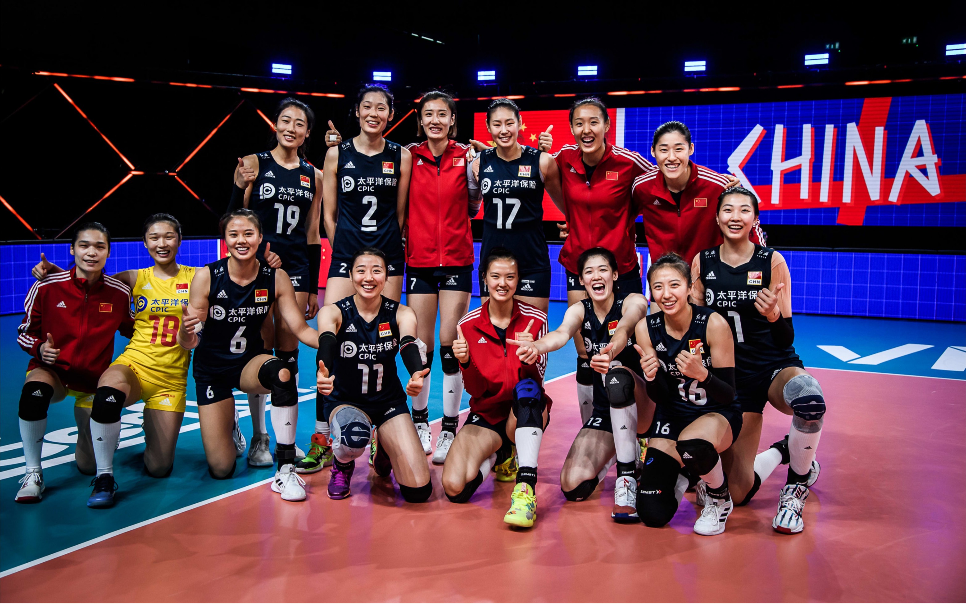 2021年世界女排联赛循环赛第13轮:中国vs俄罗斯