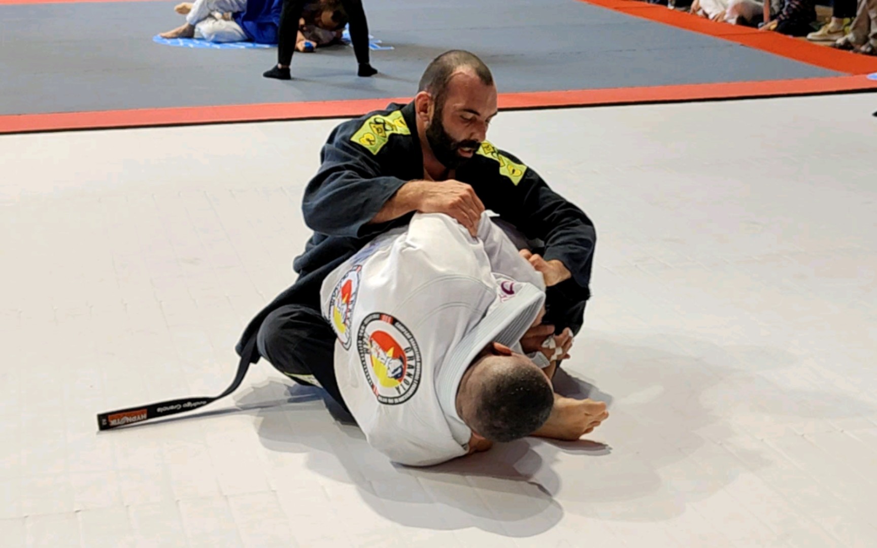 【巴西柔术】海马杯佛山站 黑带组无差 bruno galanti(黑道服) 对阵