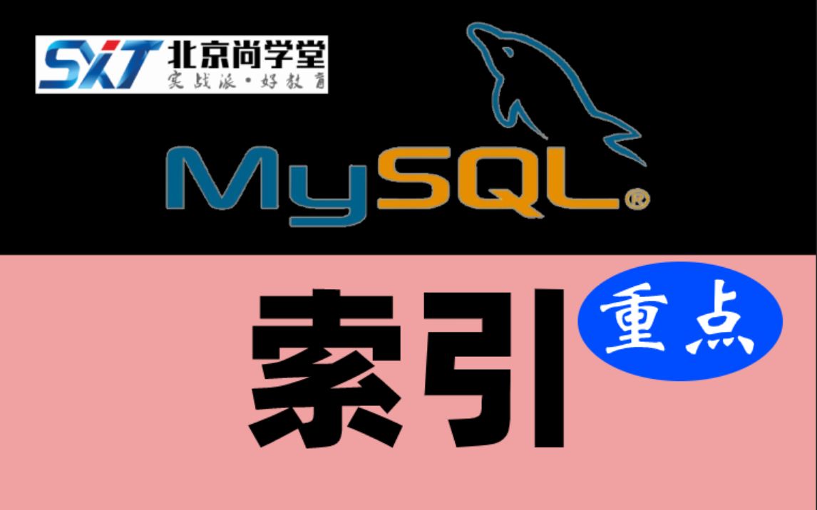 【尚学堂】MySQL数据库索引详细教程100分钟讲透MySQL索引MySQL索引的理论事务的并发问题及其隔离级别MySQL面试题讲解哔哩哔哩bilibili