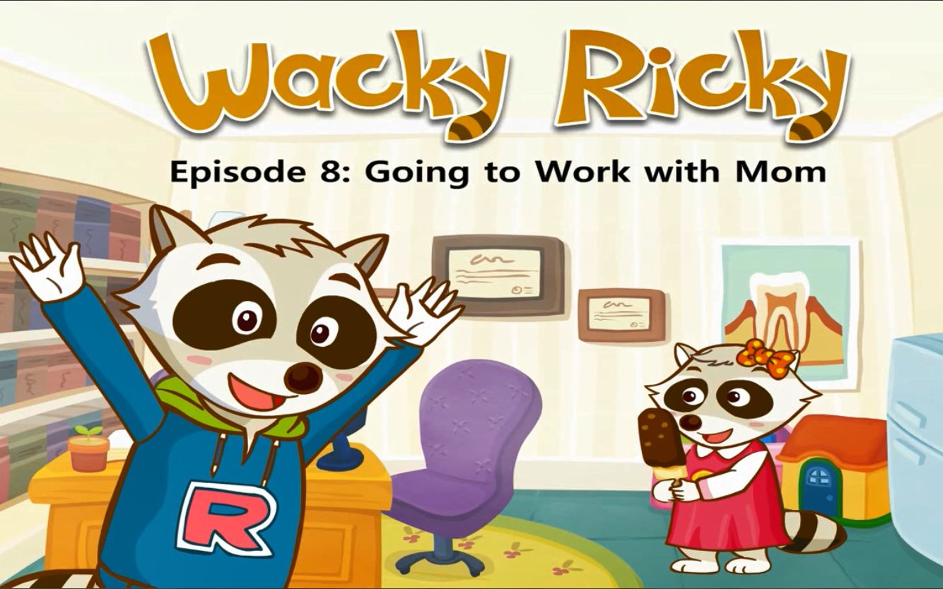 【100集全】 61看动画学英语《wacky ricky》(英文字幕 )