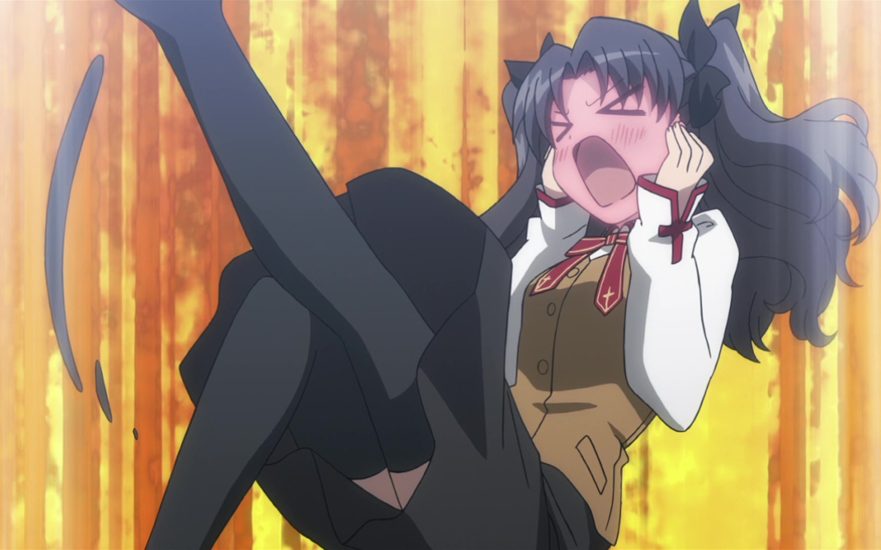 远坂凛动态视频桌面背景(这个女人终于疯了)