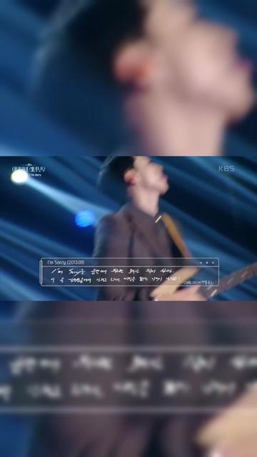 #音乐现场 #cnblue #imsorry #经典老歌哔哩哔哩bilibili