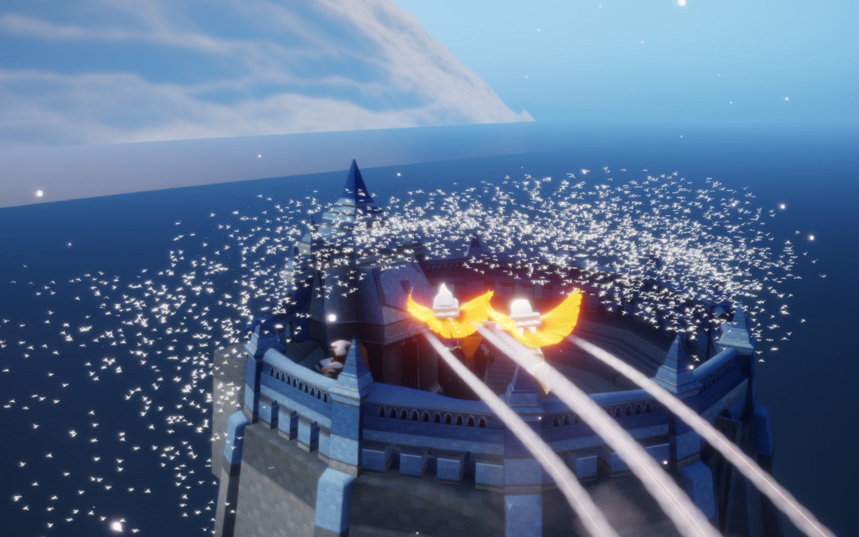 sky光遇攻略晨岛小金人位置