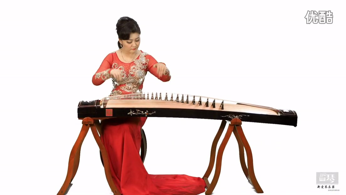 名筝鉴赏 朱雀790古筝《问情》李凡